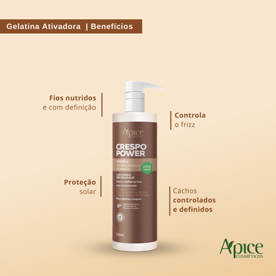 Kit Crespo Power Finalizadores - Mousse e Gelatina (2 itens)