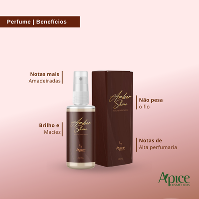 Kit Creme Crespo + Power e Perfume Capilar Amber Shine (2 itens)