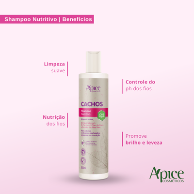 Kit Cachos PH - Shampoo, Condicionador, PH Control e Ativador (4 ITENS)