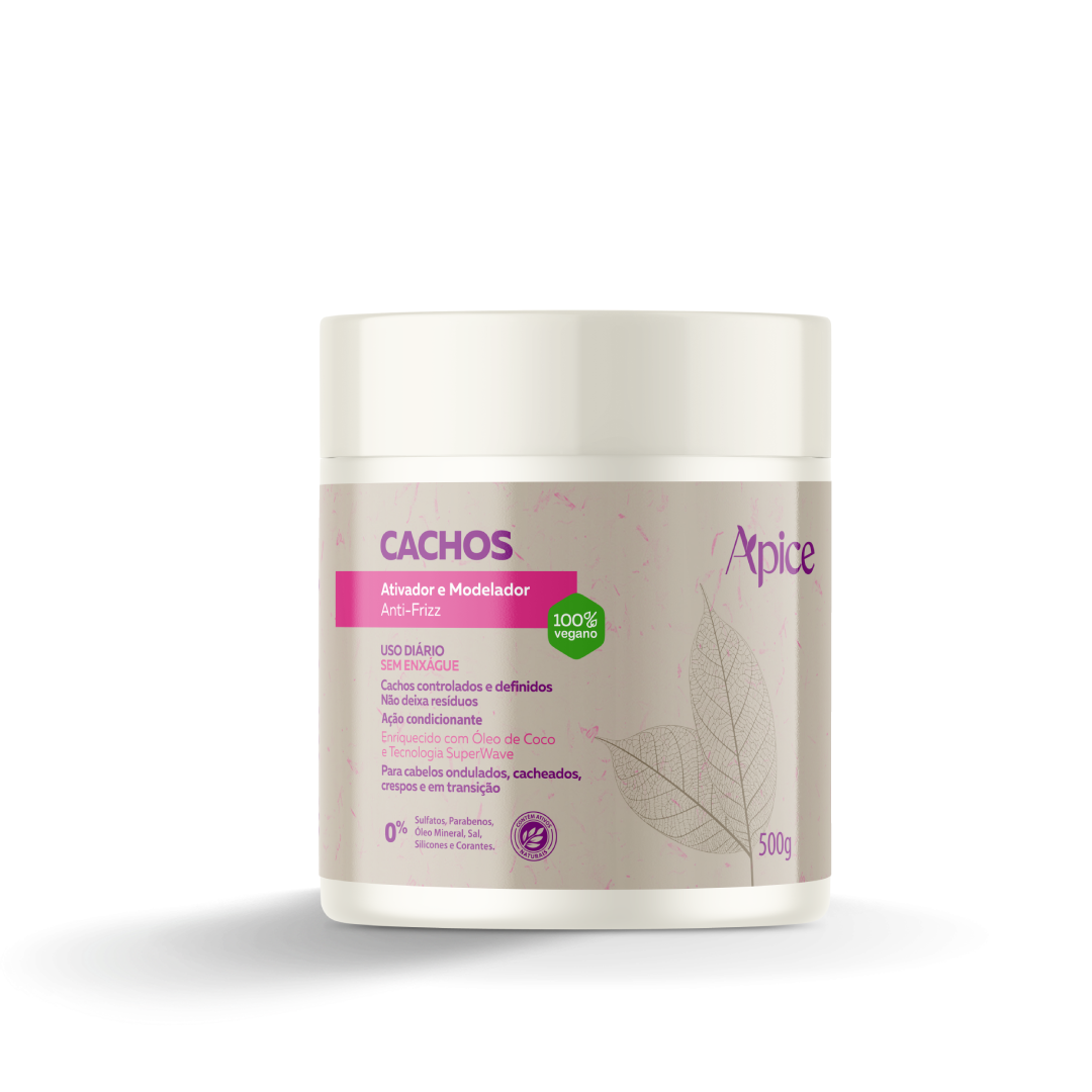 Ativador e Modelador Anti-Frizz Cachos 500g