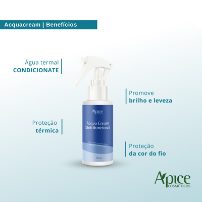 ACQUA CREAM 100ML - No Poo / Low Poo - Ação Condicionante