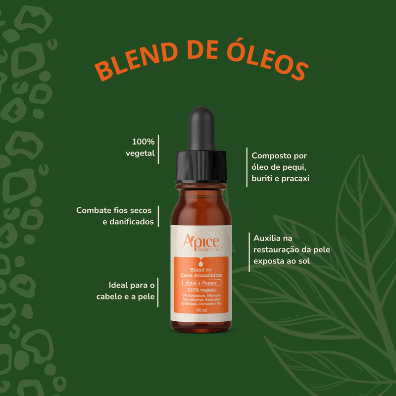 Blend de óleos amazônicos