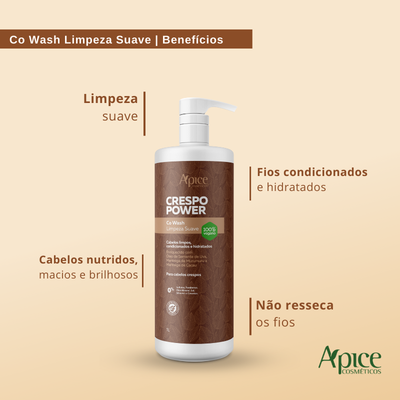 Co Wash Limpeza Suave Crespo Power 1000 ml