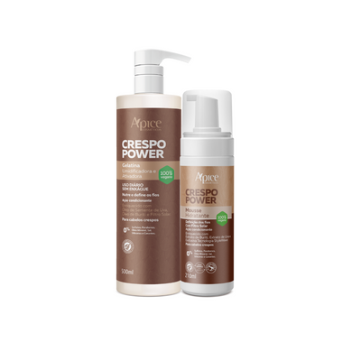 Kit Crespo Power Finalizadores - Mousse e Gelatina (2 itens)