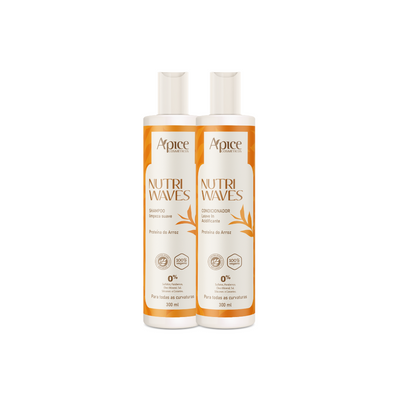 Kit Onduladas Nutri Waves Higienização - Shampoo e Condicionador (2 itens)